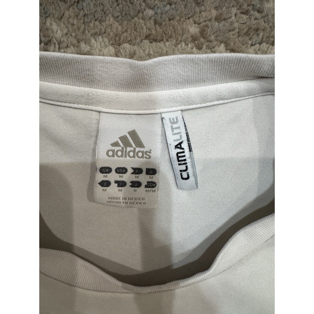 Authentic adidas Mexico National Team Soccer Jersey Mens White Good ClimaLite M - Picture 4 of 6